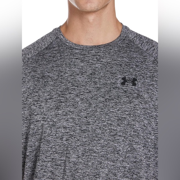 NWT Men's Under Armour Tech 2.0 Gray (002)/Black Short-Sleeve T-Shirt Size XXLT - Picture 3 of 13
